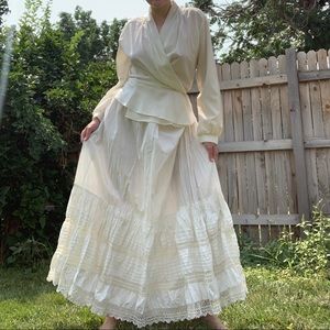 Antique Victorian/Edwardian Lace Petticoat